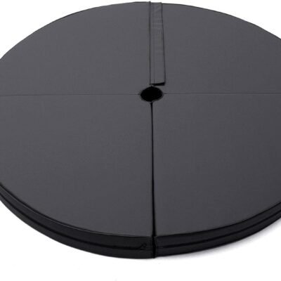 Pole Dance Mat Safety Crash Pad,Foldable Round Thick Anti-Fall Anti-Skid Protection Mat,Dance Fitness Exercise Gymnastics Yoga ner Protective Mat