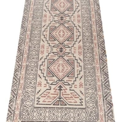 Handmade Organic Yoga Mat made with Organic Cotton Yoga Mat - Non Slip Hand-Woven Foldable Yoga Rug Provides Excellent Comfort, Traction & Support for Indoor & Outdoor Use - 24 x 72 Inches