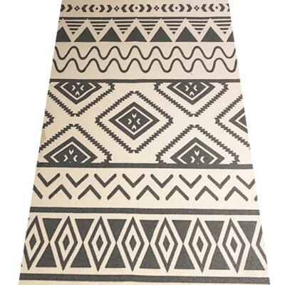 Handmade Organic Yoga Mat made with Organic Cotton Yoga Mat - Non Slip Hand-Woven Foldable Yoga Rug Provides Excellent Comfort, Traction & Support for Indoor & Outdoor Use - 24 x 72 Inches