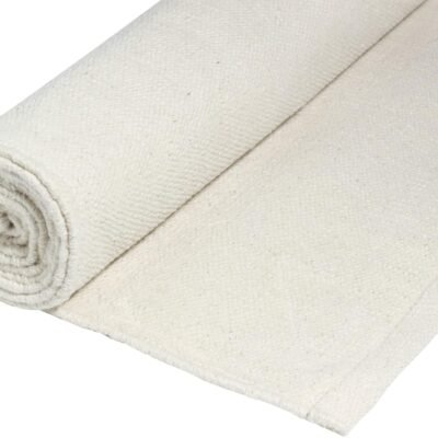 360 Handmade Organic Cotton Yoga Mat - Non-Toxic, Chemical-free and All Natural Cloth Yoga Mat - Exercise, Workout, & Fitness Rug - Woven Material - Absorbent & Washable - 78" x 27"