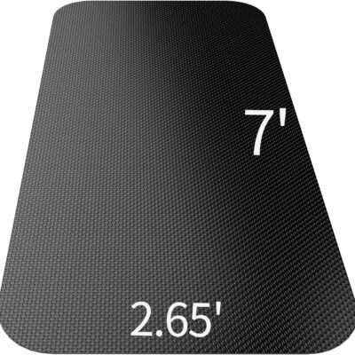 Exercise Equipment Mat - Treadmill Mat, Exercise Bike Mat, Fitness Mat, Elliptical Mat, Jump Rope Mat, Yoga Mat, Gym Mat Use on Hardwood Floors Protection…
